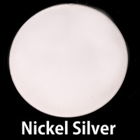 Metal Stamping Blanks Nickel Silver Circle, 38mm (1.50"), 20g